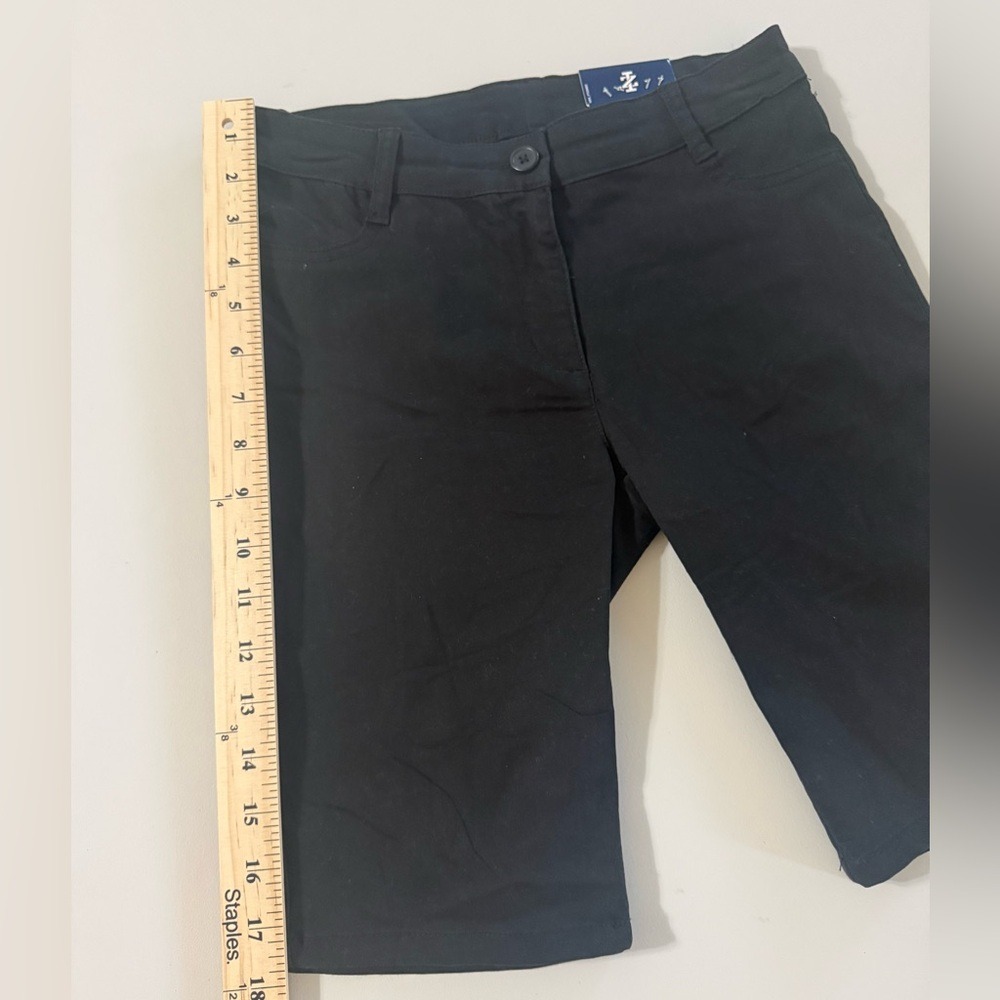 IZOD Approved Schoolwear Black Easy Care Uniform Shorts Size 1 NWT - Picture 5 of 12